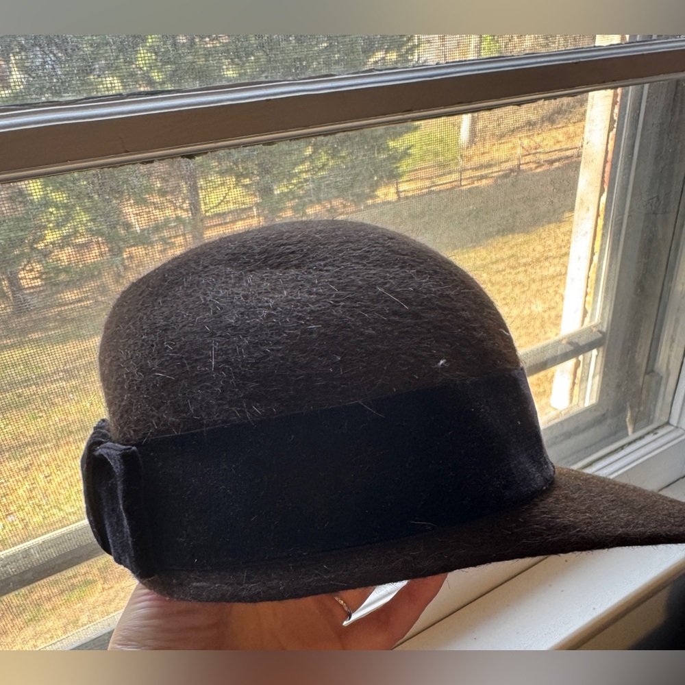Vintage【Dolce and Gabbana】Rabbit Fur Cap Women Size M